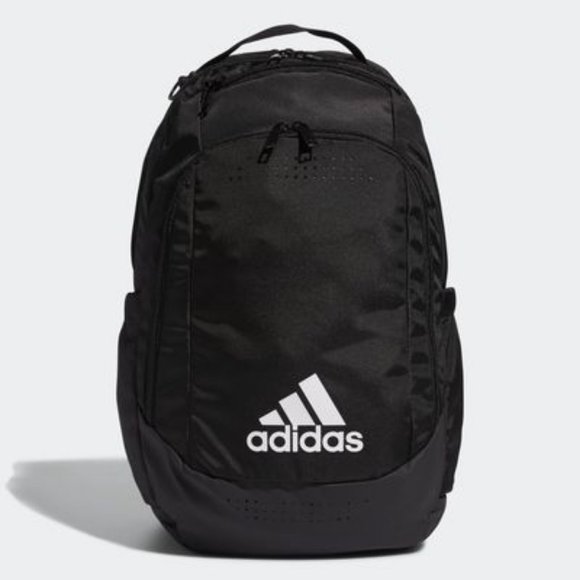 Adidas Defender Team Sports Backpack, Black/White- NWT - Picture 2 of 7